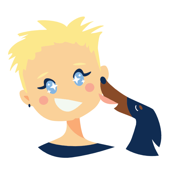 Émoji de Griotte qui liche Mimi